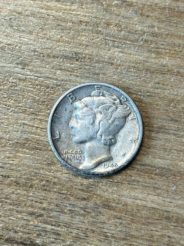 1945 Mercury Dime VF