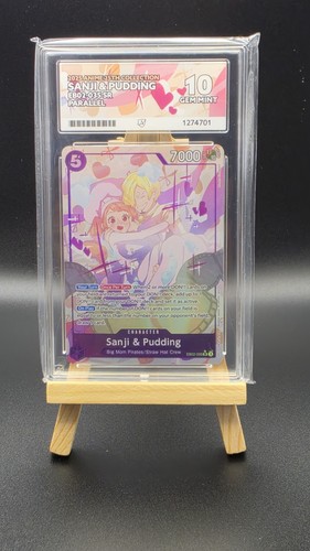 Sanji & Pudding (Alternate Art) graded ACE 10 for sale on eBay
