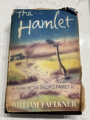 The Hamlet by William Faulkner 1st Edition 2nd Print HC 1940 good dust jacket