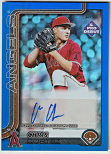 Chris Cortez 2025 Topps Pro Debut Base Autographs Blue Auto #33/150