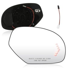 Passenger Right Side Power Heated Mirror Glass Fit For 2007-2014 Chevy Avalan...