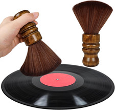 Vinyl Record Cleaner Brush, Anti Static Dust Remover with Fine Fiber Bristles, W