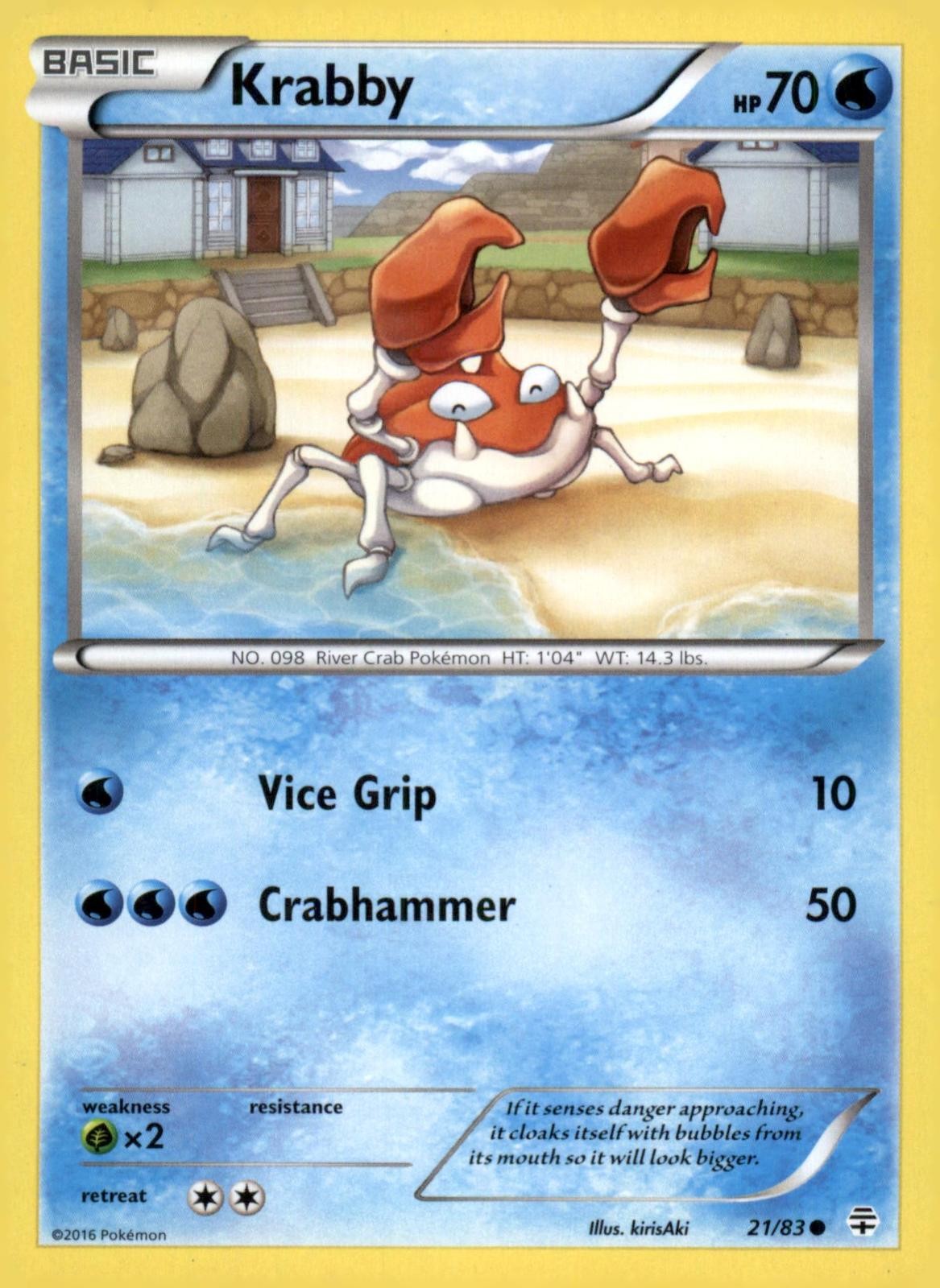 KRABBY 21/83 GENERATIONS NM