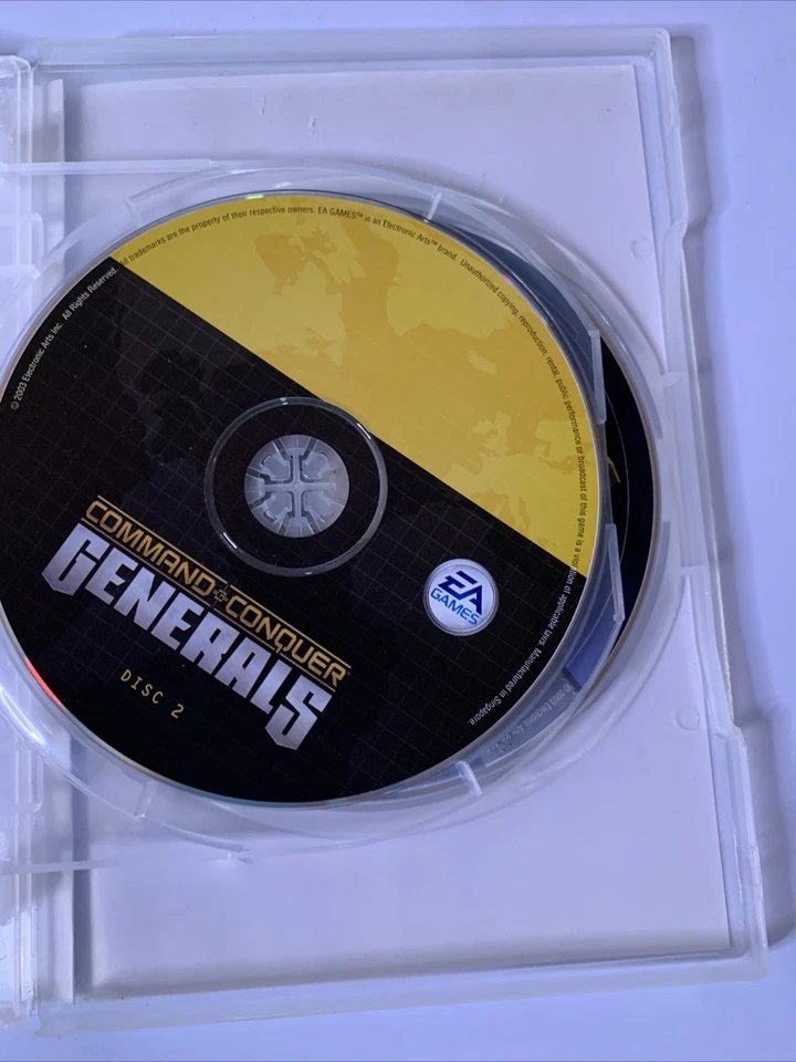 Command & Conquer Generals PC Windows CD-ROM 2002 RTS Strategy Game Complete - Image 4 of 4