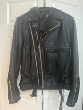 Giacca Moto Pelle R13