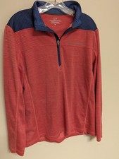 Men's Vineyard Vines Size M Long Sleeve Performance 1/4 zip shirt