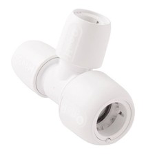Image of Hep2O 22mm x 10mm x 10mm Reduced Tee - PACK OF 2 - FREE Next-Day Delivery