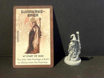 CMON Rising Sun - Kickstarter exclusive Sunakake Baba Monster Figure Daimyo Box