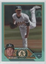 2023 Topps Chrome Update Aqua Refractor 72/199 JP Sears #USC42 16y1