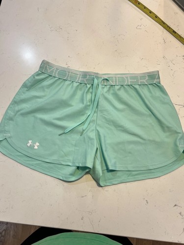 Under Armour Women's Athletic shorts mint Green Size Medium - Picture 1 of 4