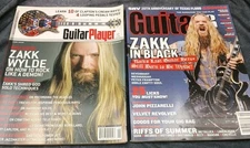 Zakk Wylde (Guitarist For Ozzy Osbourne) Guitar Magazine Lot Of 2