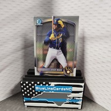2025 Bowman Draft Mega Box Chrome Prospects Jesús Made #BDC-196 MIL Brewers RC