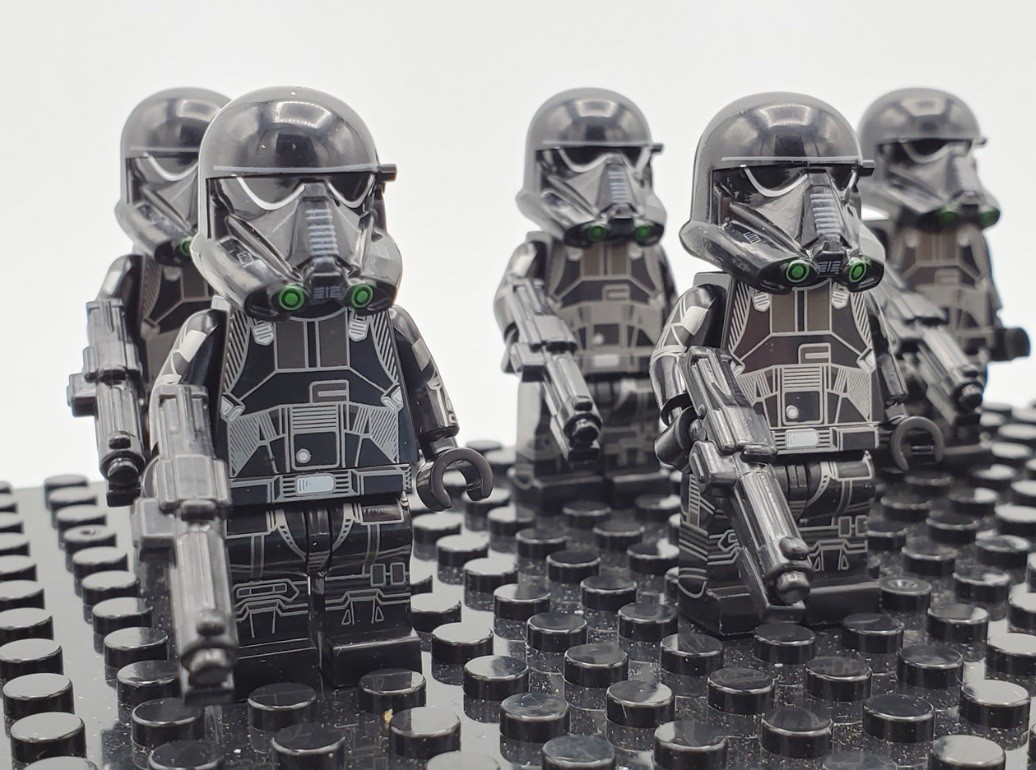 CUSTOM Star Wars Imperial Death Trooper Brick Minifigure