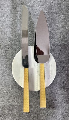 NWB Vera Wang Wedgewood With Love Pearl Cake Knife & Server Set   MSRP $110