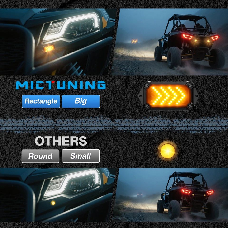 Plug and Play Street Legal UTV Turn Signal 110D Horn for Polaris Teryx CFMOTO - Image 3 of 4