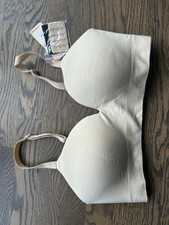 Truekind L Beige Supportive Comfort Wireless Shaping Bra 10210