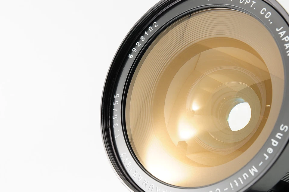 [Superior Mint] PENTAX Smc Takumar 55mm F3.5 Lente Gran Angular 6x7 67 67II De - Imagen 4 de 4