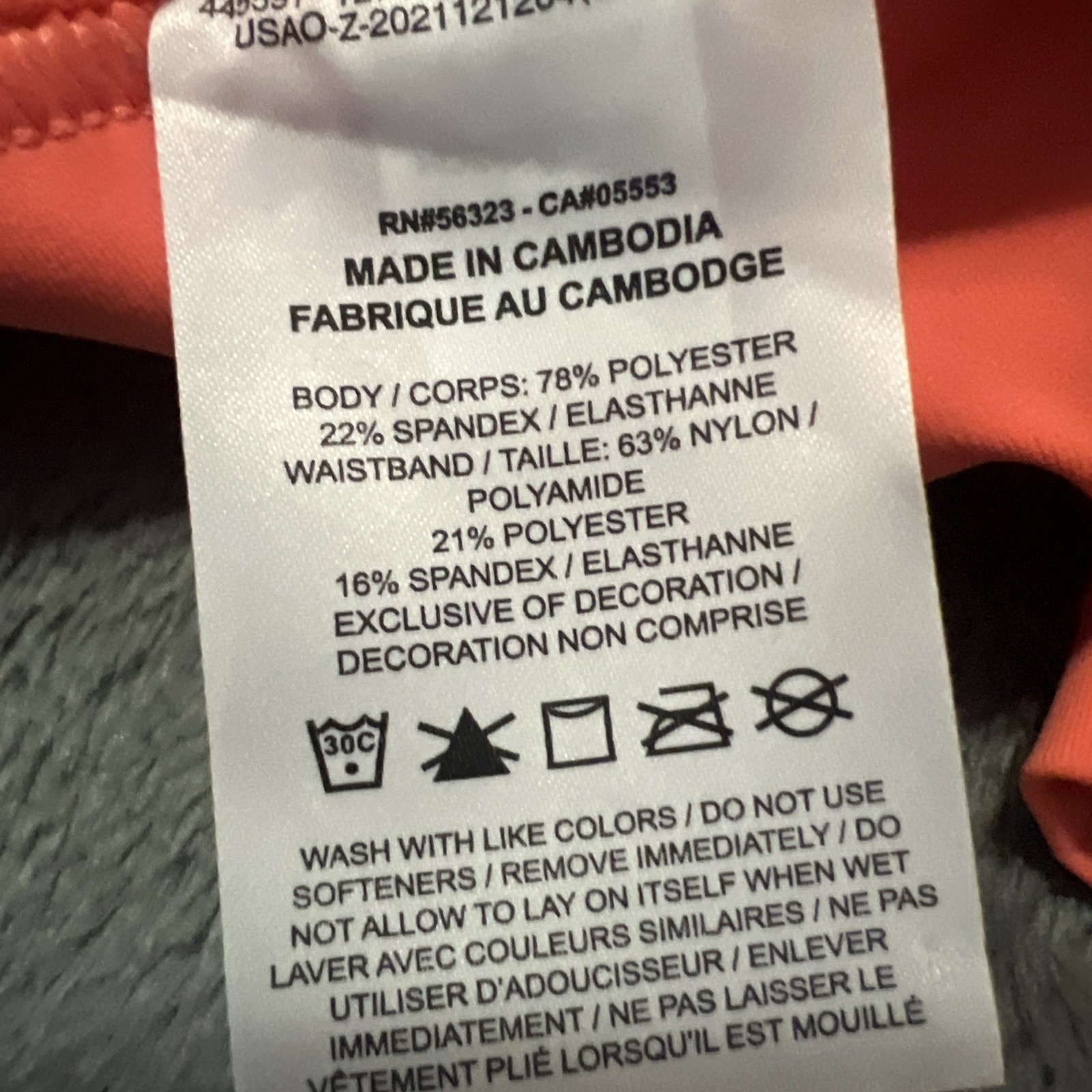 SMALL Nike Pro 365 3" Compression Women's Short Light WILD Mango CZ9857-643 thumbnail 3