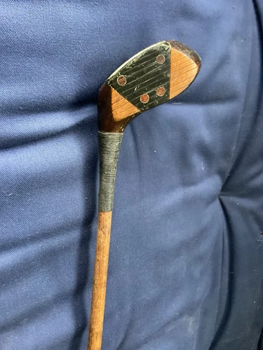 Antique Hickory Wood Shaft Wilson Pathfinder With Insert 8* Driver Golf Club