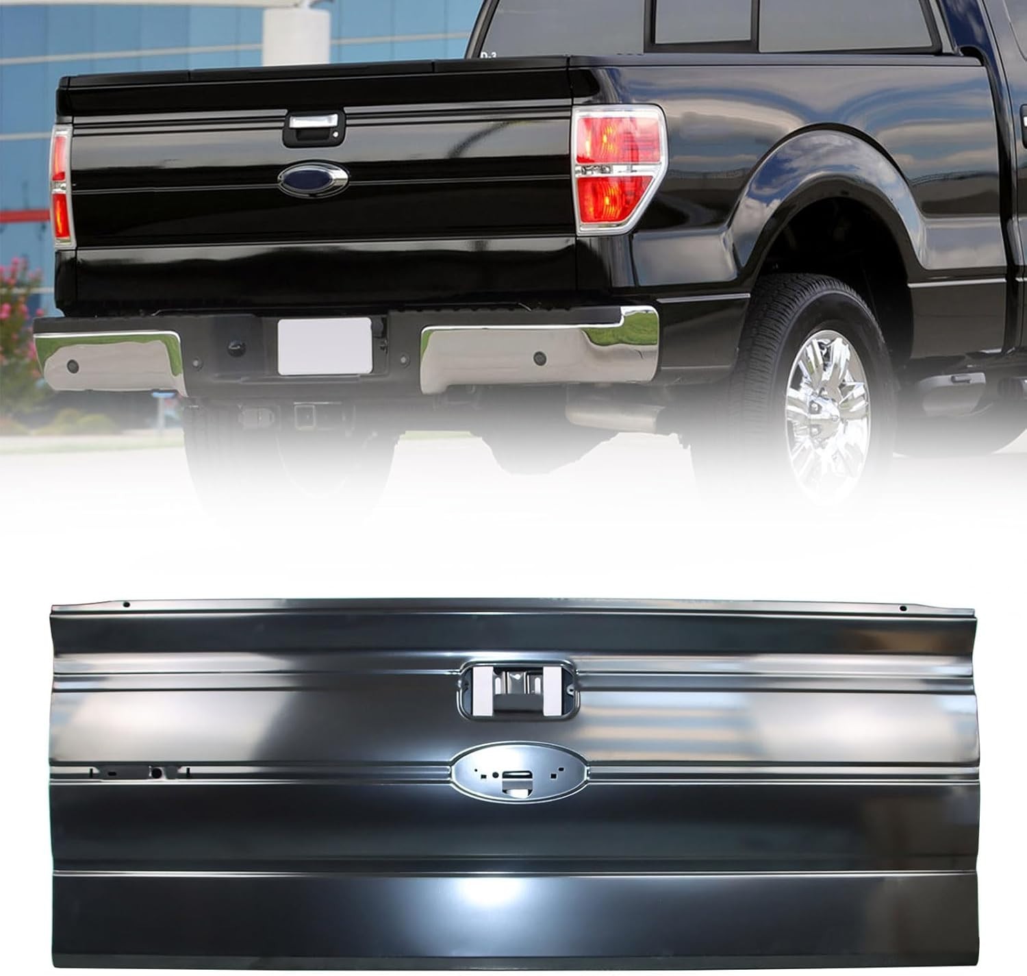 Tailgate For 2009-2014 Ford F-150 Fleetside Styleside Steel For BL3Z9940700E