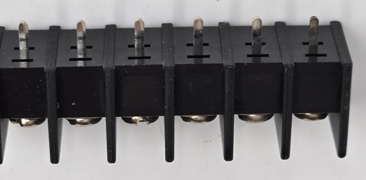 27each 6 Pin Barrier Terminal Block connector  Strips, 300v 20A 7.62mm Pitch