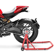 ConStands Rear Paddock Stand Ducati Monster 1200/ S 14-20 red, Single Swing Arm,