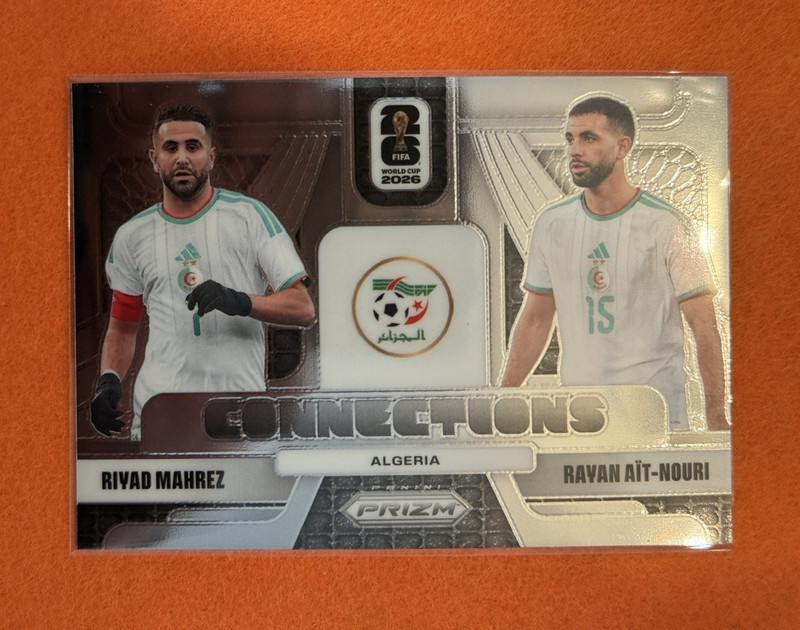 Panini Prizm FIFA World Cup 2026 Connections #9 Riyad Mahrez Algeria