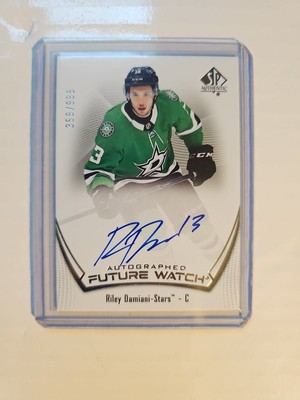  2021-22 SP Authentic - Autographed Future Watch RILEY DAMIANI #359/999 