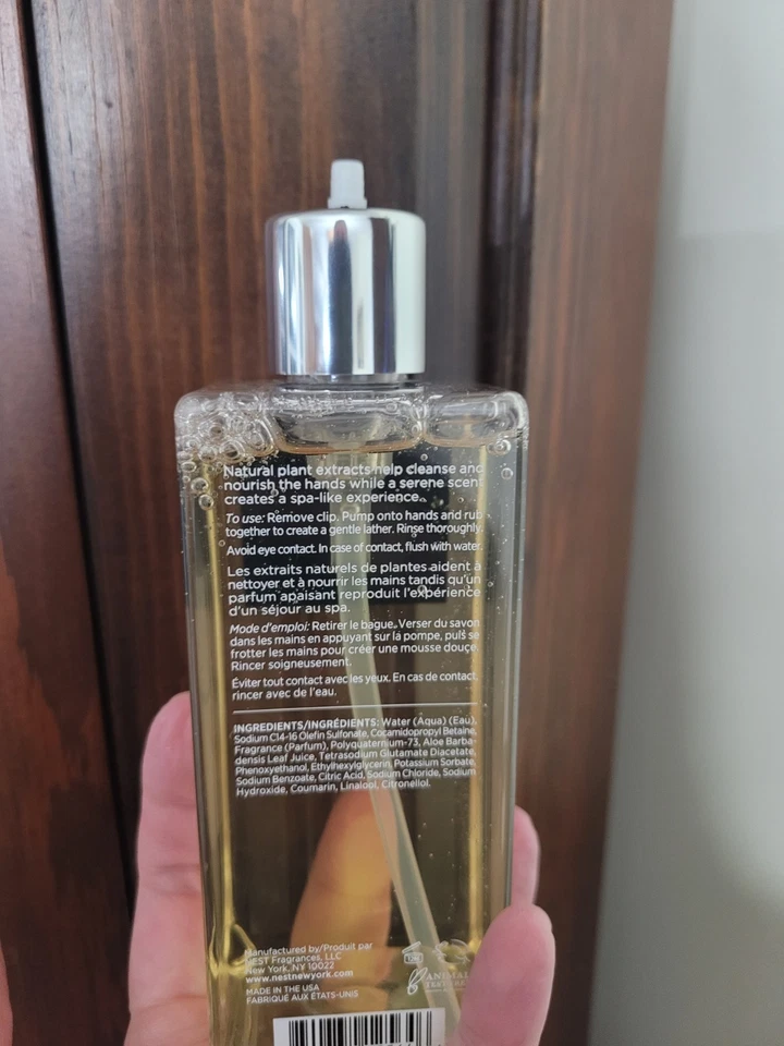 Nest Hand Soap Cedar Leaf And Lavender 10 Fl Oz Pump Cap Broken No Box - Image 2 of 3