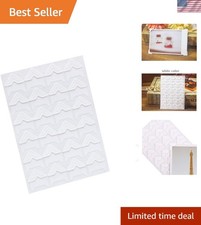 White Self-Adhesive Photo Corners - 360 Count for Safe Scrapbooking Memories