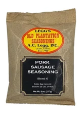 A.C. Legg Old Plantation Seasonings - Pork Sausage Seasoning Blend 6 - 8... 