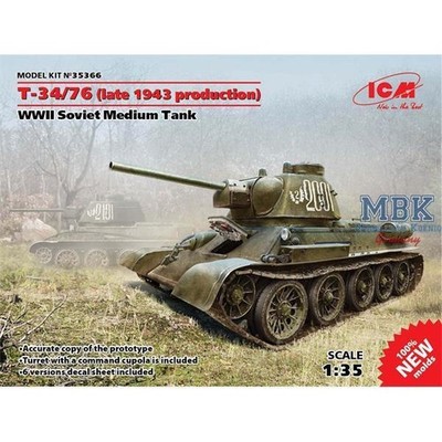 ICM ICM35366 T34/76 späte Produktion 1943