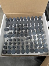 Grier 98 Pc AO Vitrified Mounted Stone Abrasive Point Set KIT-1/4-BLUE100