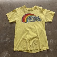 Vintage 1980s Navy Hawaii Marathon Shirt Single Stitch Made In USA Size Large