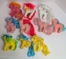 Vtg G1 Lot 10 My Little Pony  Unicorn Twinkle Eyed Pegasus Lot Hong Kong China