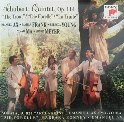 Schubert - Quintet Op. 114 ''The Trout''/''Die Forelle''/''La Truite'' (CD, 1996) VG +