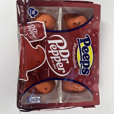 Peeps, Dr Pepper flavor marshmallow Easter Candy Fresh 2 Packages