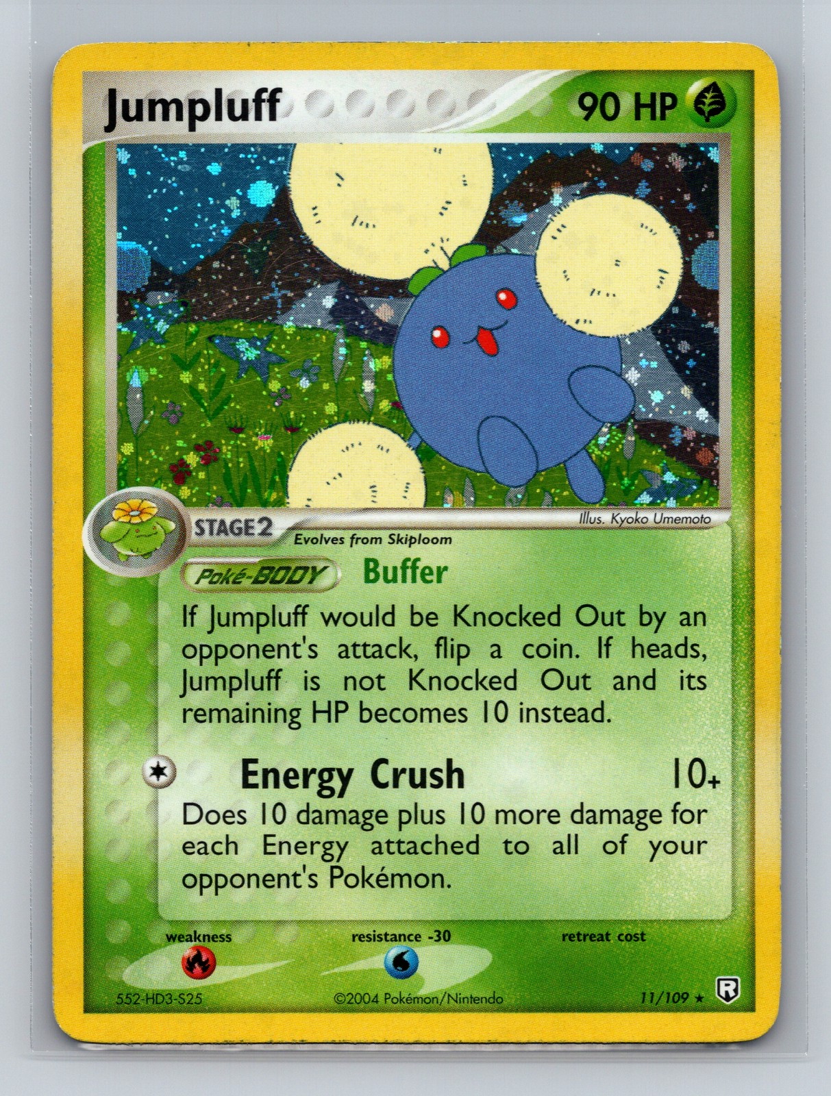 Pokemon Team Rocket Returns Jumpluff Holo Rare #11/109 11712
