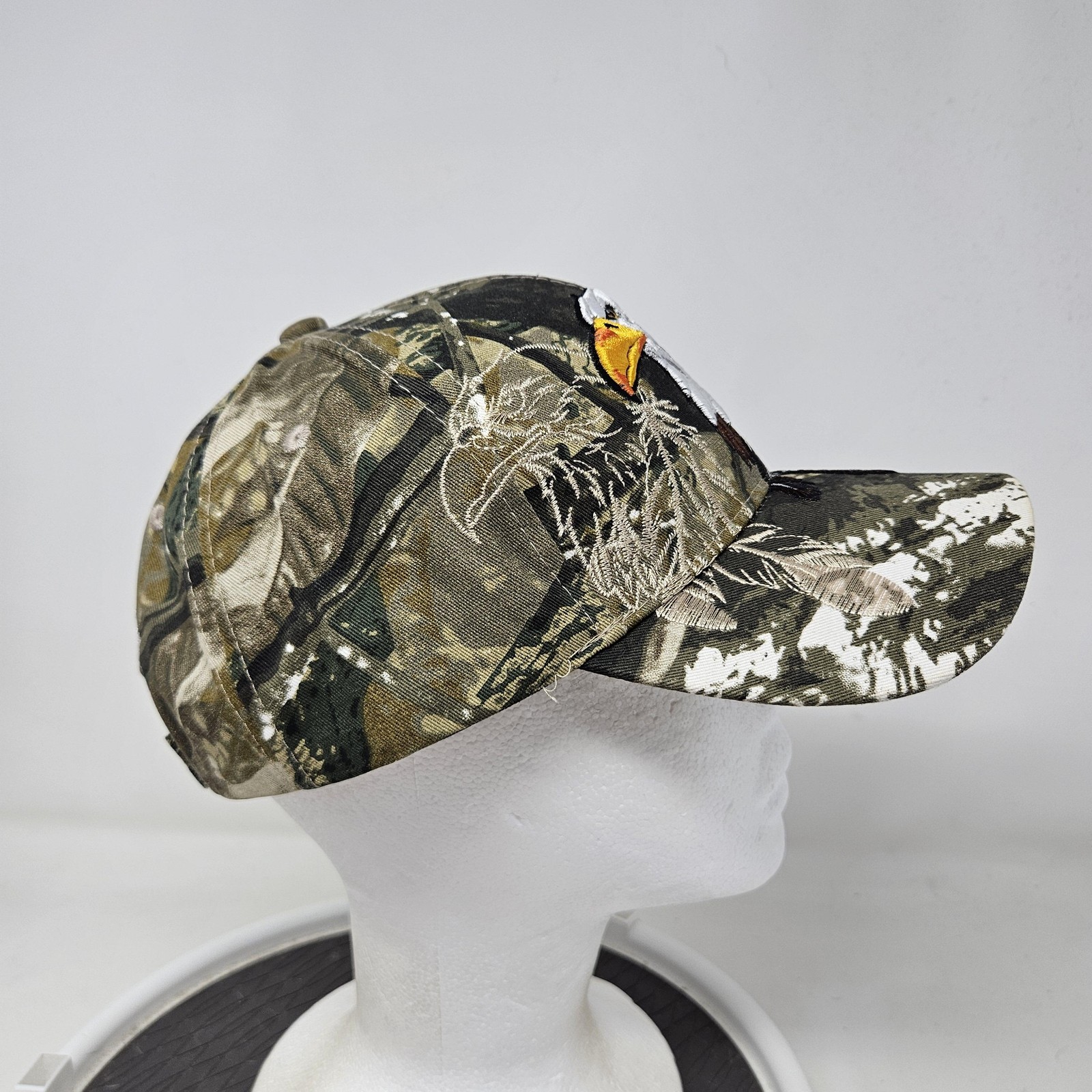 Native Pride Hat Cap Strap Back Camo Eagle Embroi… - image 3