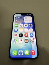 Apple iPhone 15 - 128GB - Black AT T ONLY - DAMAGED CAMERA