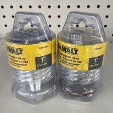 Lot Of 2 DeWALT WIRSBO PEX EXPANDER HEAD 1" DCE4001 Use W/Type-A PEX 25.4mm Tool
