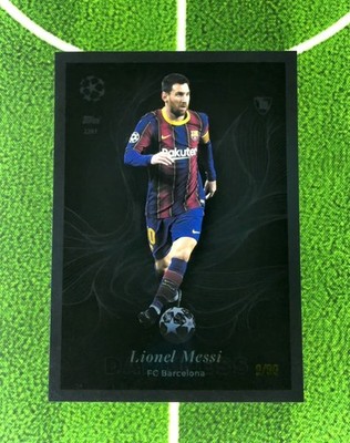 LIONEL MESSI /99 Darkness UCC 2025-26 Topps Total Football FC Barcelona Sealed