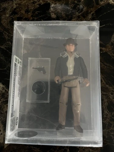 Vintage 1982 Kenner ROTLA Indiana Jones Indy CAS 80 Action Figure Loose - Graded