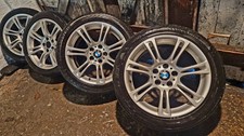 18" BMW F10 F11 ALLOY WHEELS AND TYRES 245 45 18