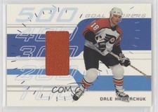 2001-02 ITG Be A Player Memorabilia 500-Goal Scorers /99 Dale Hawerchuk HOF v6h
