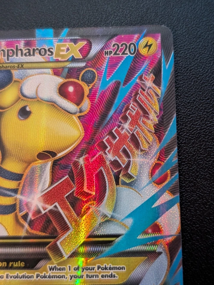 M Ampharos EX (88 Full Art) 88/98 XY - Ancient Origins Holo - Image 3 of 4