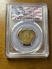 Jamaica 1/2 Penny PCGS Certified |9-11-01 WTC Ground Zero Recovery Rare Artifact