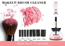 Portable Makeup Brush Cleaner Dryer Machine Fits Most Brushe Sizes 8x Collars