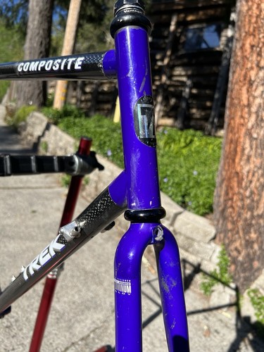Vintage Trek 2300 Frame Set 59cm Carbon Fiber Composite - Picture 2 of 19