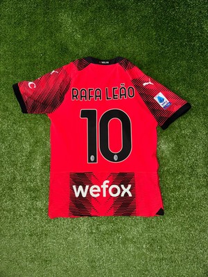 Flocage officiel - AC Milan, Leao, 2023/2024, extérieur - Le Bon Flocage
